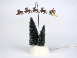 Animated Flaming Sleigh
