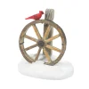 Cardinal Christmas Wagon Wheel