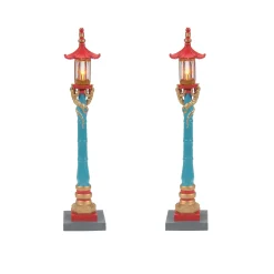 Chinatown Post Lamps S/2