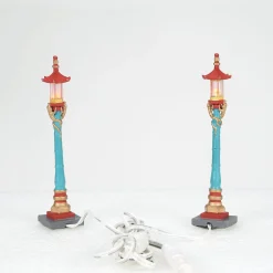 Chinatown Post Lamps S/2