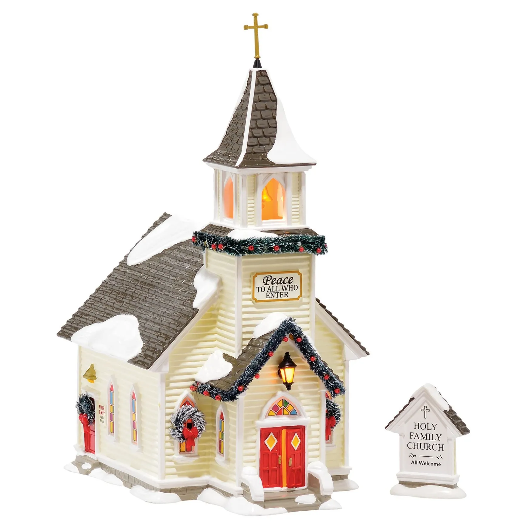 Holy Family Church, set of 2