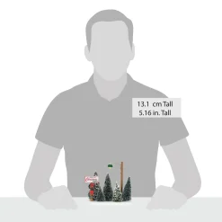 Lit Christmas Tree Lot