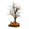 Lit Jack-O-Lantern Tree
