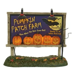 Lit Pumpkin Patch Billboard