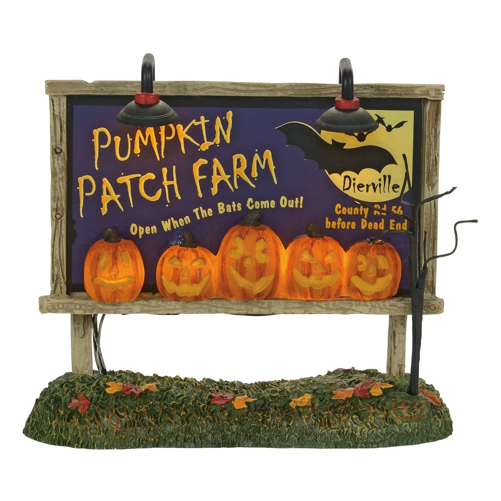 Lit Pumpkin Patch Billboard