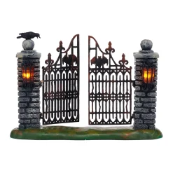 Spooky Wrought Iron Gate