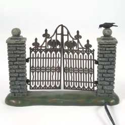 Spooky Wrought Iron Gate