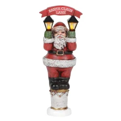 Vintage Santa Street Light